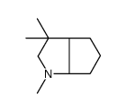 1,3,3-trimethyl-2,3a,4,5,6,6a-hexahydrocyclopenta[b]pyrrole结构式
