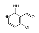 2-氨基-4-氯烟醛结构式