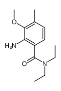 2-amino-N,N-diethyl-3-methoxy-4-methylbenzamide Structure