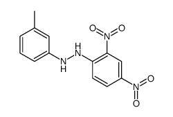 1-(2,4-dinitrophenyl)-2-(3-methylphenyl)hydrazine Structure