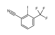 3-CYANO-2-IODOBENZOTRIFLUORIDE structure