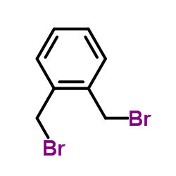 α,α'-二溴邻二甲苯结构式