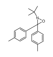 2-tert-butyl-3,3-bis(4-methylphenyl)oxaziridine结构式