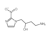 4-amino-1-(2-nitroimidazol-1-yl)butan-2-ol Structure