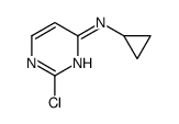 2-氯-n-环丙基嘧啶-4-胺结构式