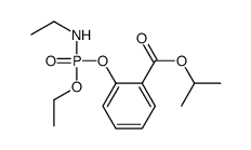 propan-2-yl 2-[ethoxy(ethylamino)phosphoryl]oxybenzoate结构式
