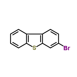 3-溴二苯并噻吩结构式