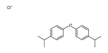 bis(4-propan-2-ylphenyl)iodanium,chloride结构式