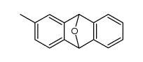 9,10-dihydro-9,10-epoxy-2-methylanthracene结构式