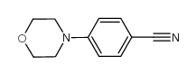 4-(4-氰苯基)吗啉结构式