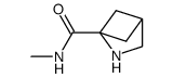 2-Azabicyclo[2.1.1]hexane-1-carboxamide,N-methyl-(9CI) Structure