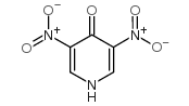 3,5-二硝基吡啶-4-醇结构式