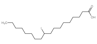 10-iodooctadecanoic acid结构式