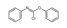 phenyl-carbonimidic acid-chloride phenyl ester结构式