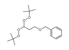 ((3,3-bis(tert-butylperoxy)propoxy)methyl)benzene结构式