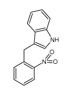 3-(2-nitrobenzyl)-1H-indole结构式