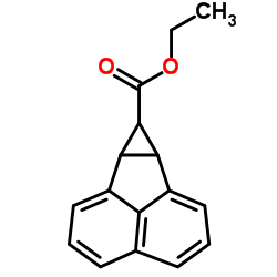 Ethyl 7,7a-dihydro-6bH-cyclopropa[a]acenaphthylene-7-carboxylate结构式