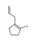 1-iodo-2-(2'-propenyl)-1-cyclopentene Structure
