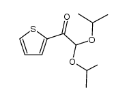 2-(2,2-diisopropoxyacetyl)thiophene结构式