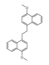 1,2-bis-(4-methoxy-[1]naphthyl)-ethane结构式