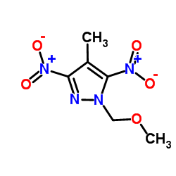 1-(Methoxymethyl)-4-methyl-3,5-dinitro-1H-pyrazole Structure