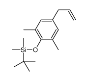 tert-butyl-(2,6-dimethyl-4-prop-2-enylphenoxy)-dimethylsilane Structure