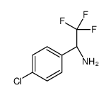(R)-1-(4-CHLOROPHENYL)-2,2,2-TRIFLUOROETHANAMINE Structure