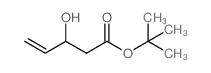 3-羟基戊-4-烯酸叔丁酯结构式