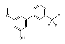 3-methoxy-5-[3-(trifluoromethyl)phenyl]phenol Structure