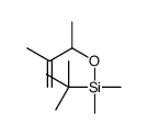 tert-butyl-dimethyl-(3-methylbut-3-en-2-yloxy)silane Structure
