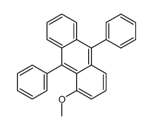 1-methoxy-9,10-diphenylanthracene Structure