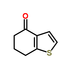 6,7-二氢-4-苯并[b]噻吩酮结构式