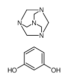 hexamethylenetetramine, compound with resorcinol Structure