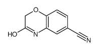 3-OXO-3,4-DIHYDRO-2H-BENZO[B][1,4]OXAZINE-6-CARBONITRILE Structure