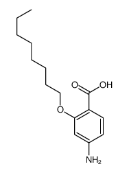4-amino-2-octoxybenzoic acid Structure