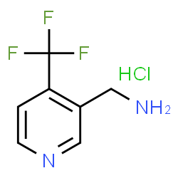 (4-(trifluoromethyl)pyridin-3-yl)Methanamine dihydrochloride Structure