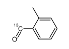 2-Methylbenzaldehyde-13C Structure