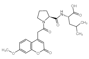 荧光调控基质金属蛋白酶-2/金属蛋白酶-7结构式