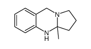 3a-methyl-1,2,3,3a,4,9-hexahydropyrrolo[2,1-b]quinazoline结构式