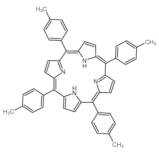 5,10,15,20-tetrakis(4-methylphenyl)-21,22-dihydroporphyrin Structure