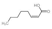 2-Octenoic acid Structure