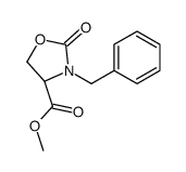 (S)-甲基3-苄基-2-氧代噁唑啉-4-羧酸结构式