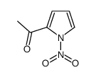 Ethanone, 1-(1-nitro-1H-pyrrol-2-yl)- (9CI) Structure