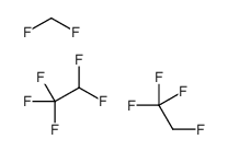difluoromethane,1,1,1,2,2-pentafluoroethane,1,1,1,2-tetrafluoroethane Structure