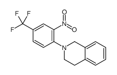2-[2-nitro-4-(trifluoromethyl)phenyl]-3,4-dihydro-1H-isoquinoline Structure