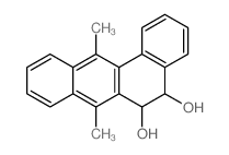 Benz[a]anthracene-5,6-diol,5,6-dihydro-7,12-dimethyl-, trans- (8CI,9CI)结构式