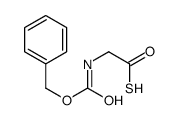 2-(phenylmethoxycarbonylamino)ethanethioic S-acid结构式