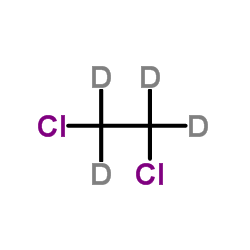 1,2－二氯乙烷(氘4)结构式