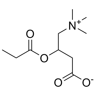 Propionylcarnitine structure