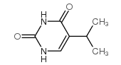 5-isopropyluracil结构式